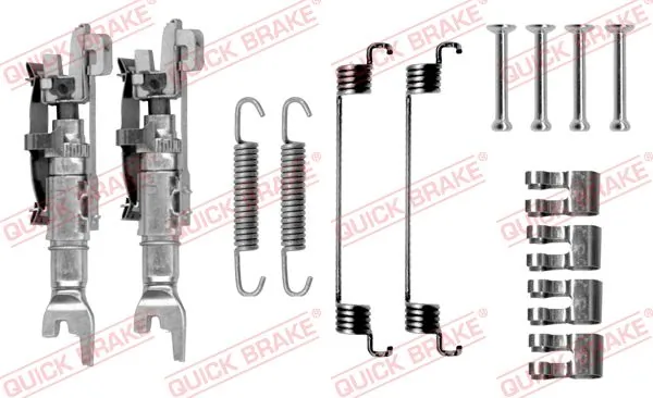Accessory Kit, brake shoes